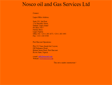 Tablet Screenshot of noscooil.com